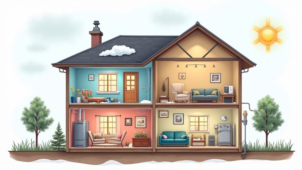 hvac influences seasonal radon