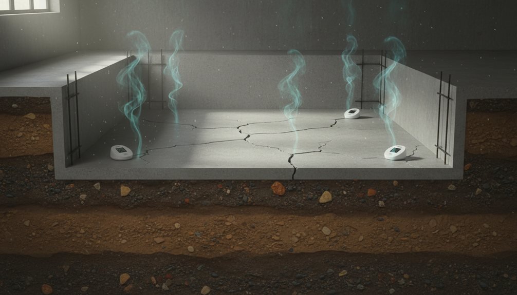 invisible radioactive gas danger