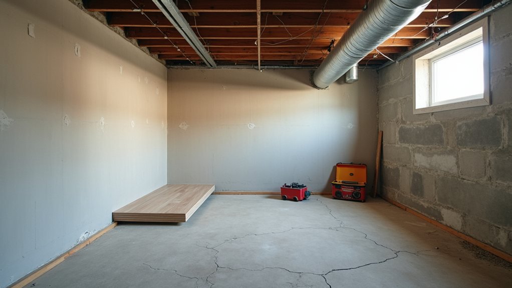 renovation created radon entry points